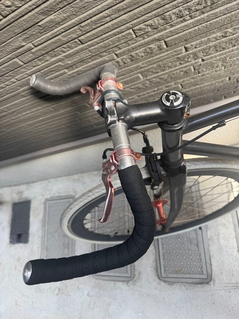 ピストバイク メーカー不明 クロモリフレーム