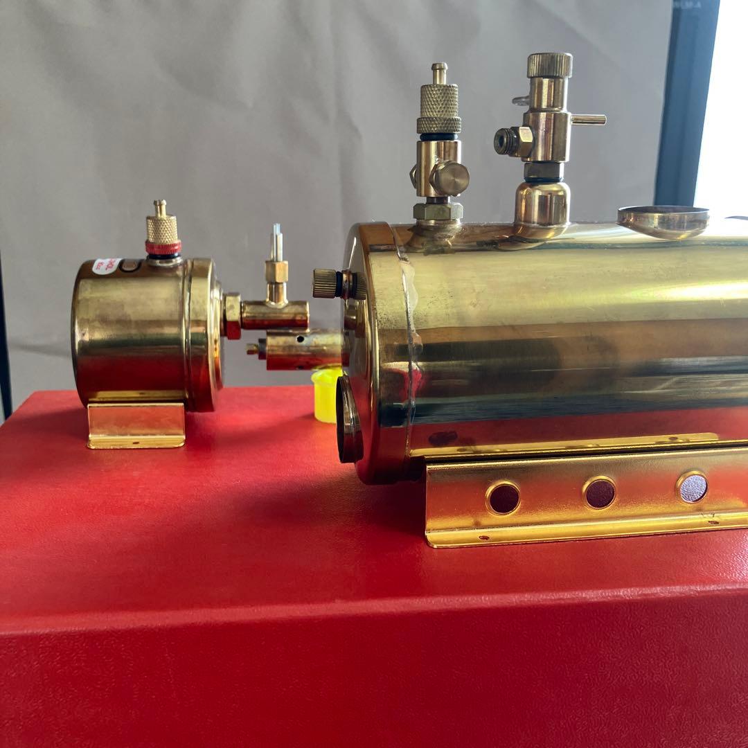 SAITO モデル スチーム エンジン T2DR & ボイラー B2E セット