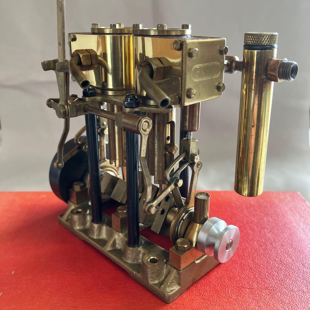 SAITO モデル スチーム エンジン T2DR & ボイラー B2E セット