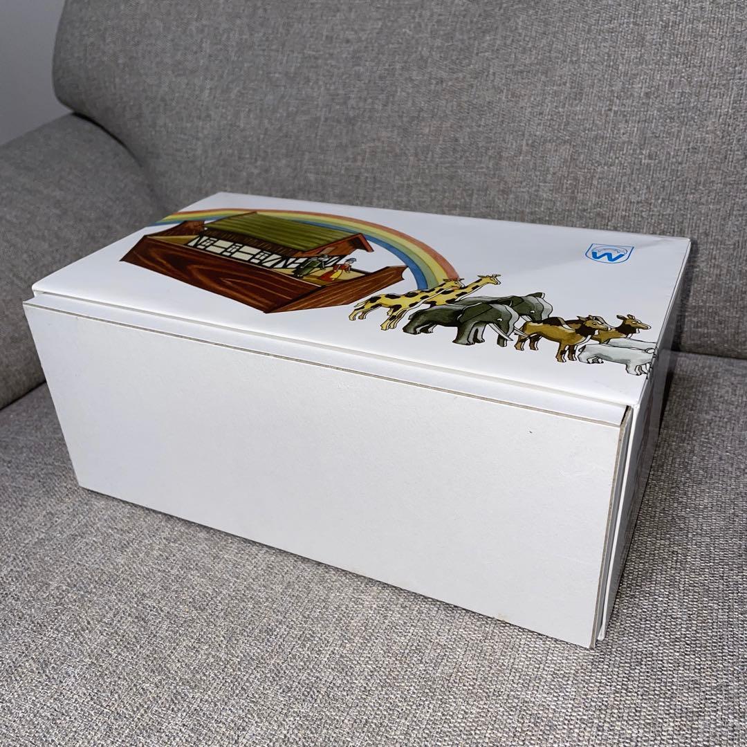 クリスチアン・ヴェルナー　ノアの方舟 木製 置物 ドイツ製