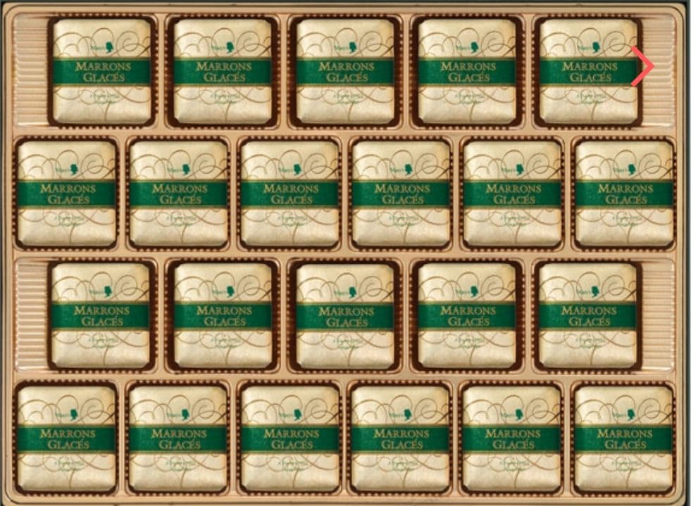 メリー チョコレート　マロングラッセ 22個 ミルフィーユ 30個 セット