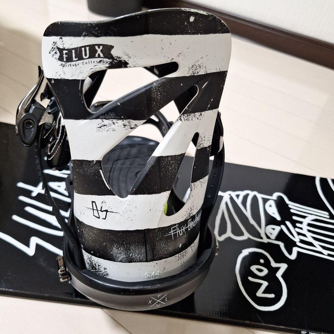 スノーボードセット　バタレオンデザスター１５１cm　フラックスDSビンディング