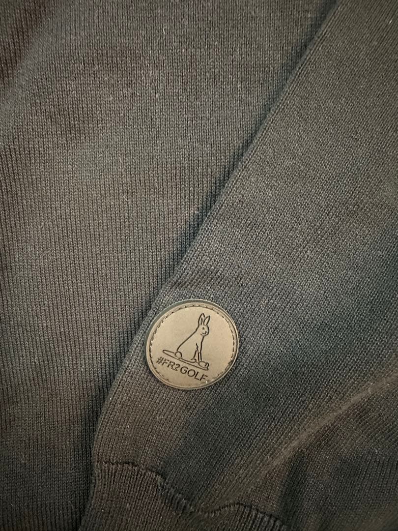 #FR2GOLF クルーネックセーター 黒