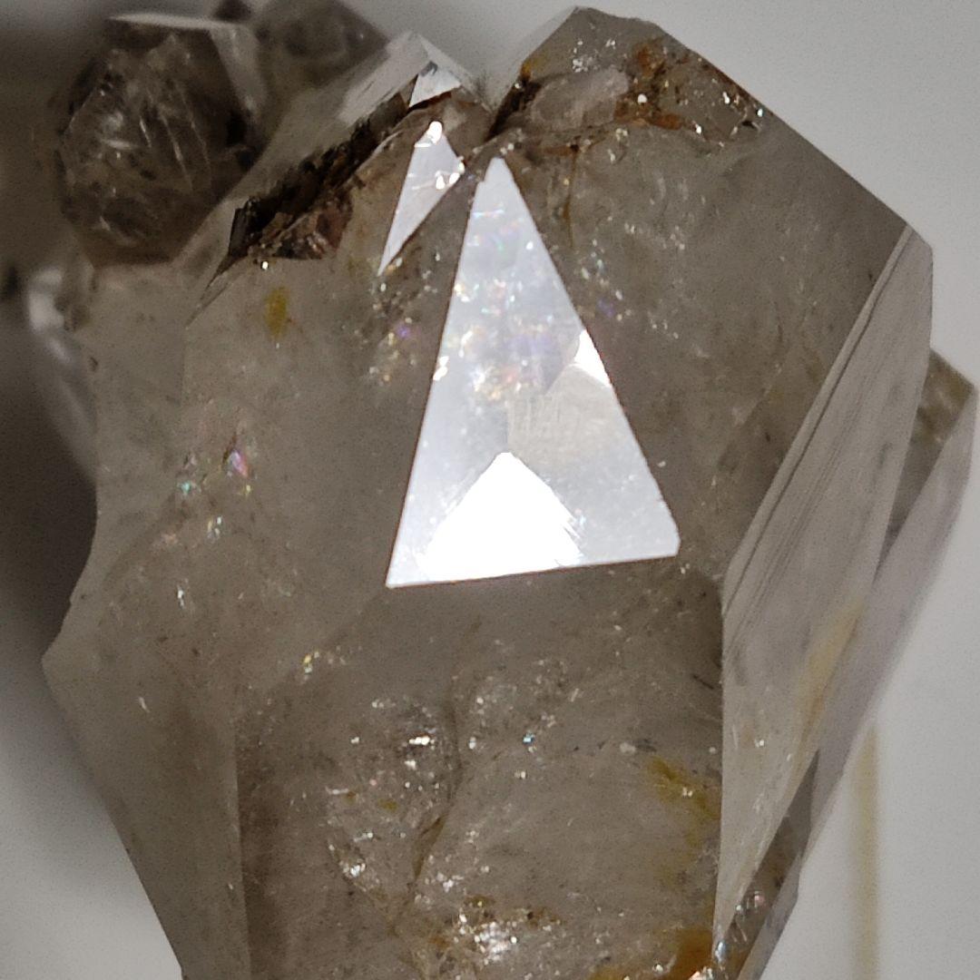 パワーストーン　天然石　ハーキマー水晶　レインボー他　113g　No.128