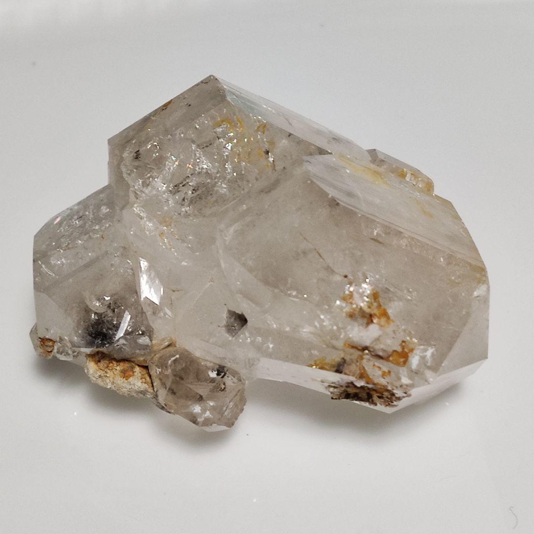 パワーストーン　天然石　ハーキマー水晶　レインボー他　113g　No.128