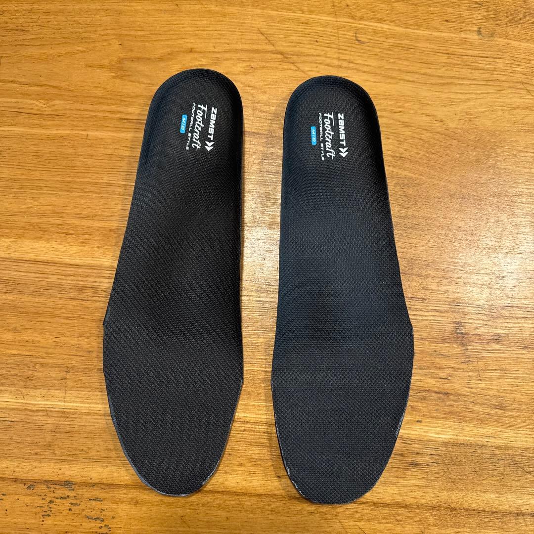 モレリアネオ4 27cm ホワイト/ブルー ゼログライド紐＆ザムストインソール付