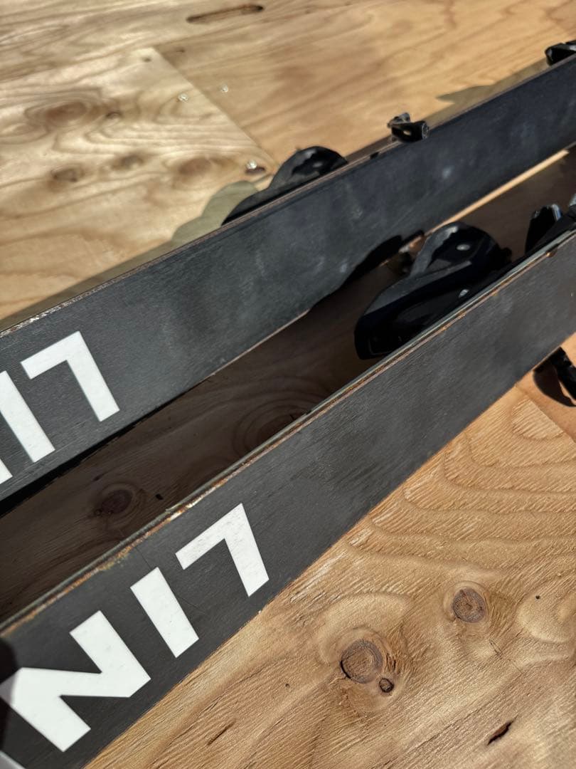 【139cm】LINE フリースタイルスキー ジュニア　ビンディング　マーカー