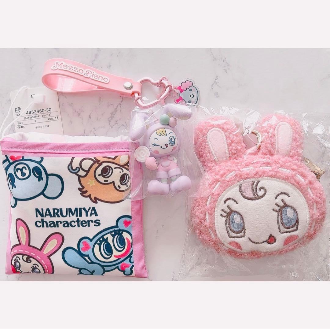 メゾピアノ　ベリエちゃん　エコバッグ　ポーチ　チャーム