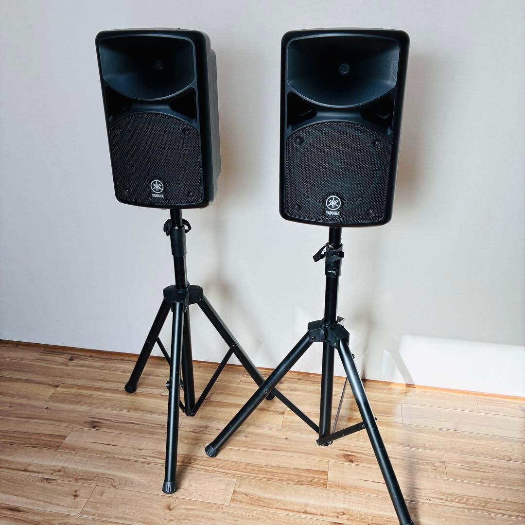 YAMAHA　ヤマハ　stagepas　400i　スピーカー　スタンド付き