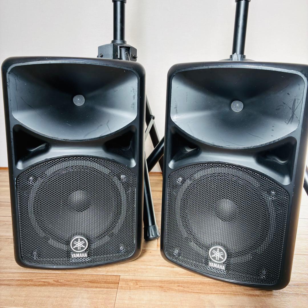 YAMAHA　ヤマハ　stagepas　400i　スピーカー　スタンド付き