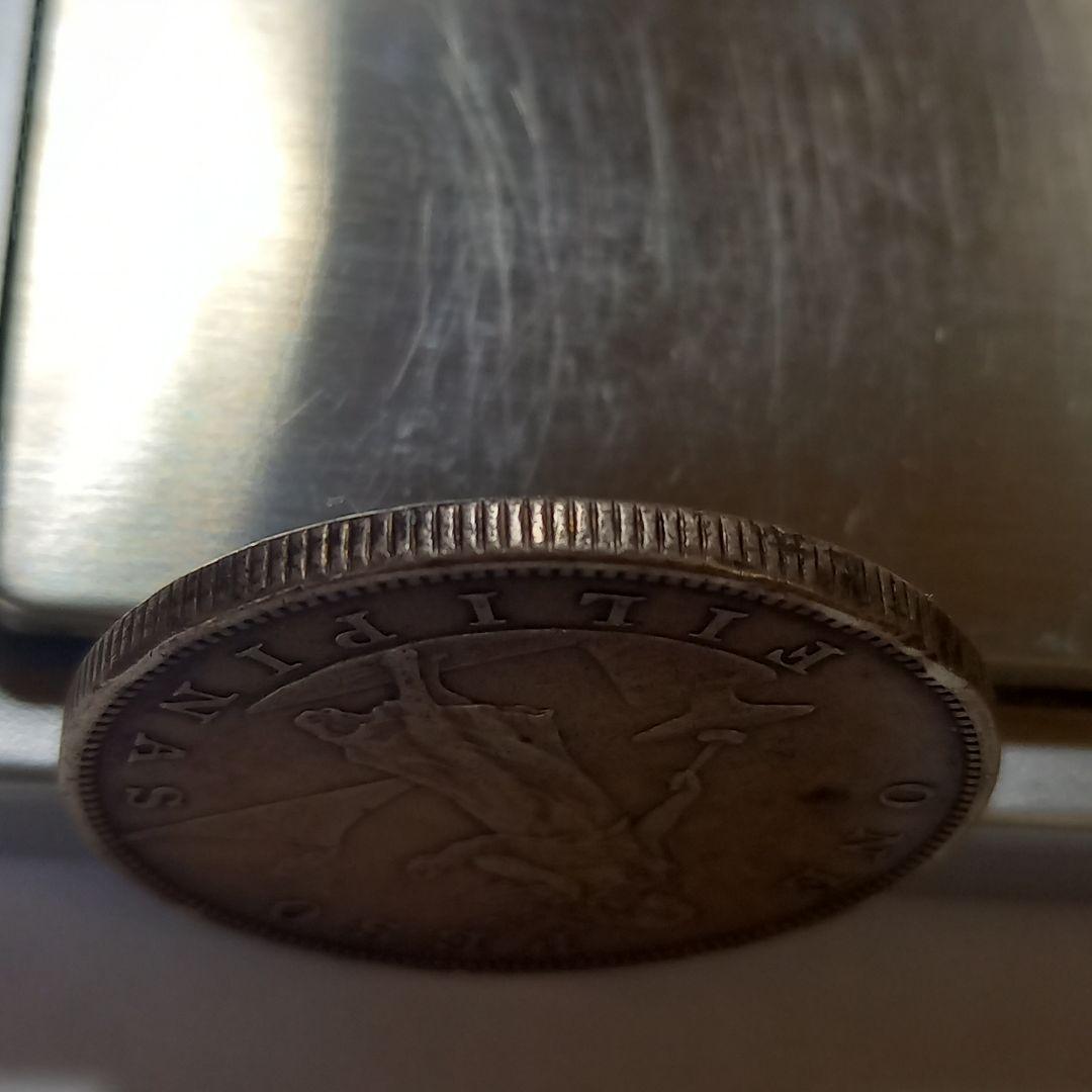 銀貨 特年 1903年 フィリピン 1ペソ 大型銀貨