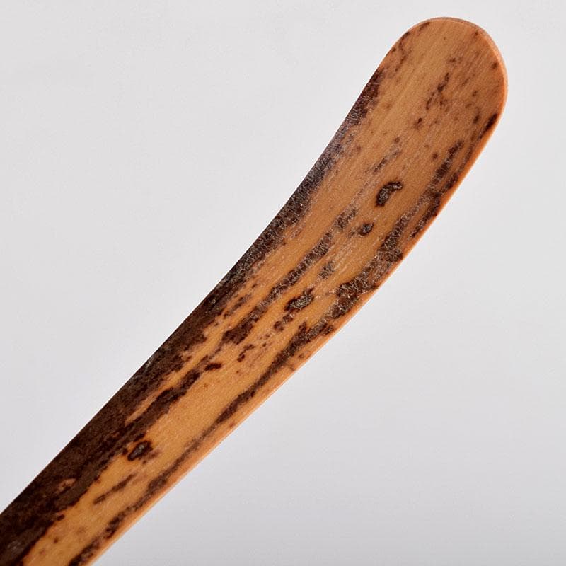 茶道具　影林宗篤作　茶杓　銘つくし　前大徳　佐藤朴堂書付　共筒共箱　C　8914