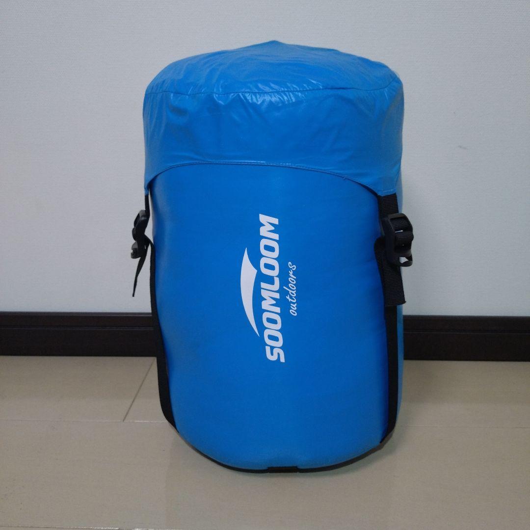 Soomloom 寝袋 マミー型 シュラフ 1,000g