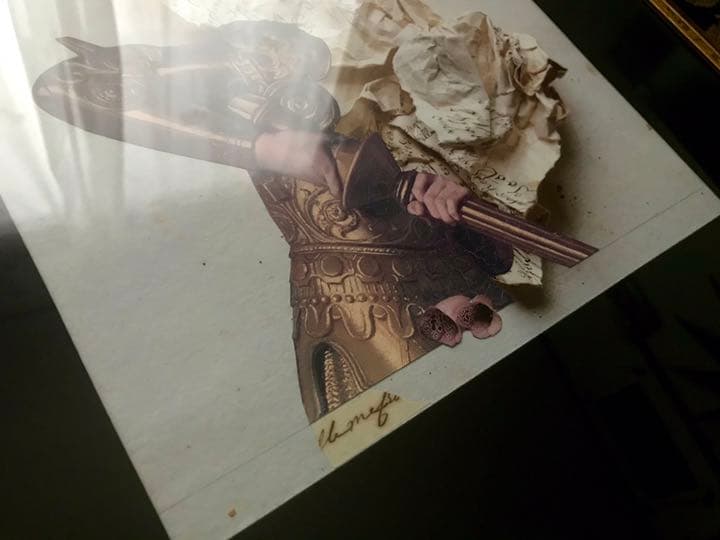 北川健次 『オルランドの怒り』 コラージュ作品