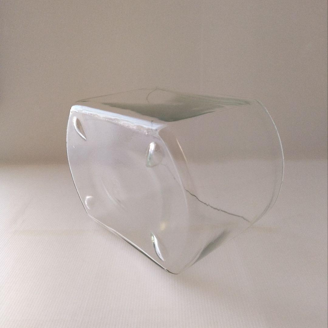 ゆらゆらガラス 楕円型 足付き 水槽