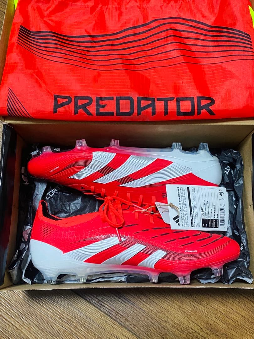 adidas プレデターエリートFG 26.5センチ