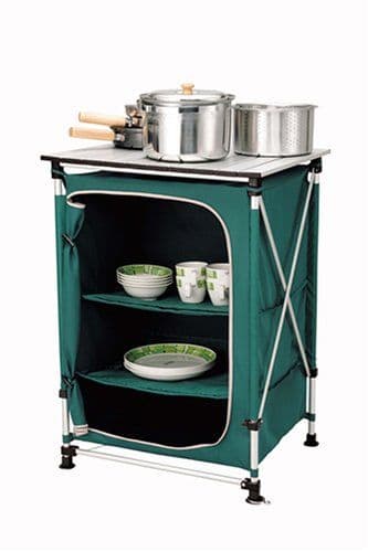 廃番品　新品コールマンナチュラルウッドフォールダブルシェルフ