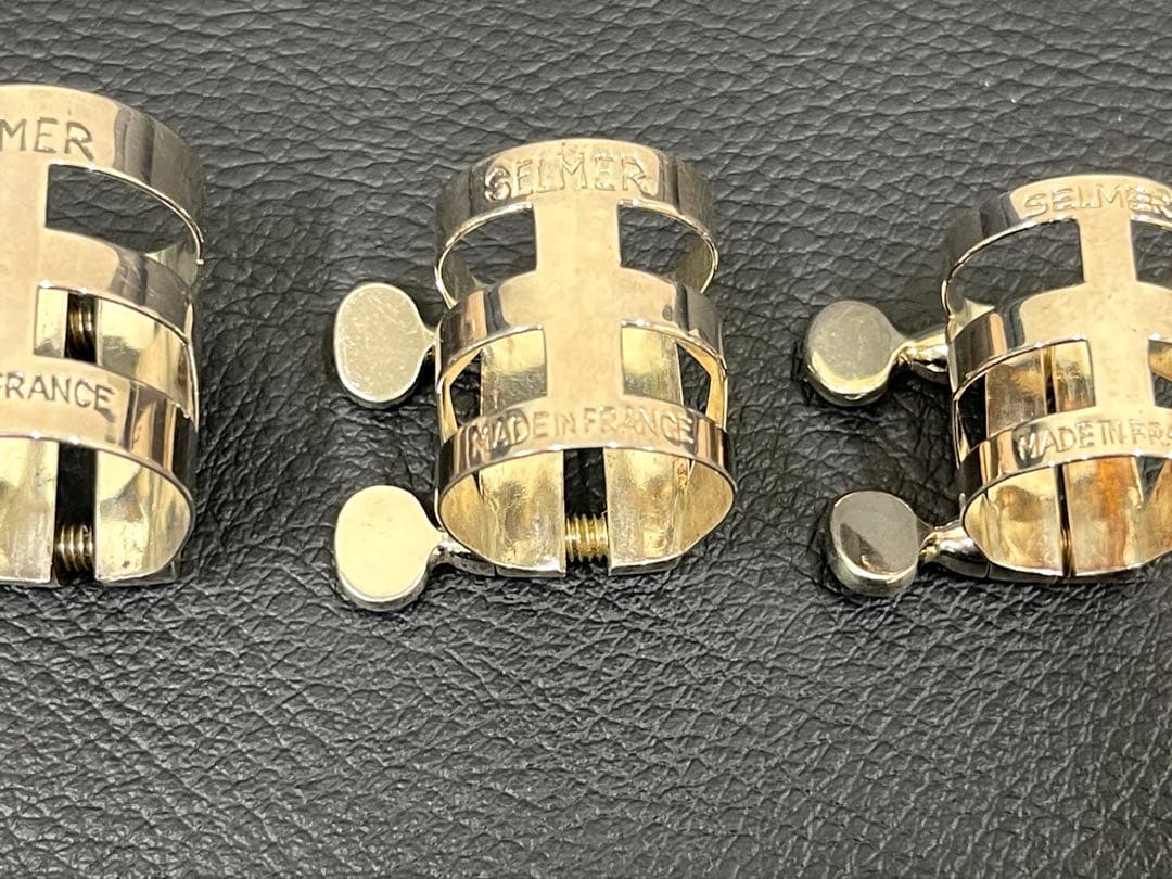 Selmer ソプラノ　アルト　テナー　サックスメタル用リガチャー