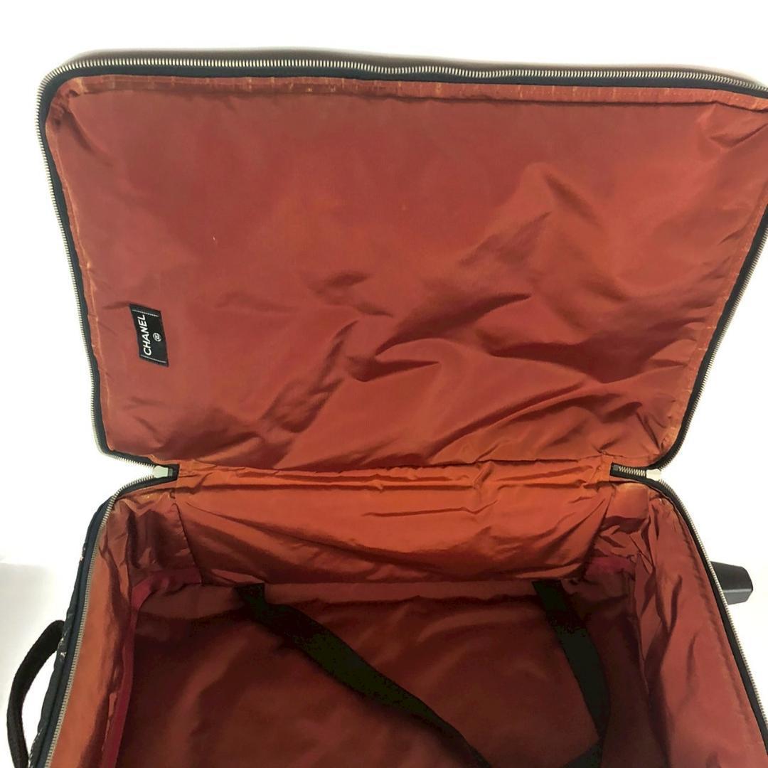 CHANEL シャネル トラベルライン キャリーケース キルティング ブラック