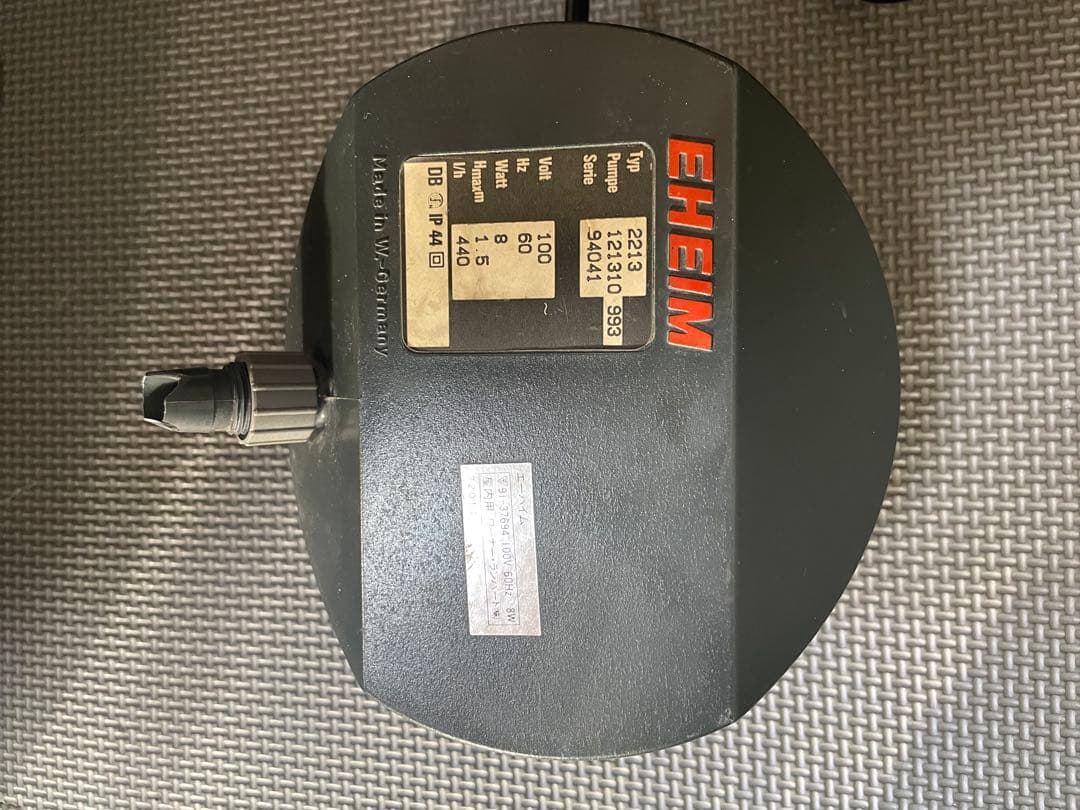 EHEIM 外部フィルター 実働品　ジャンク扱い　3台セット　2213 2211