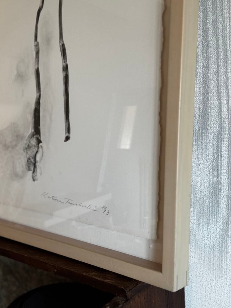 舟越桂　The mirror in the distance 遠い鏡1993年