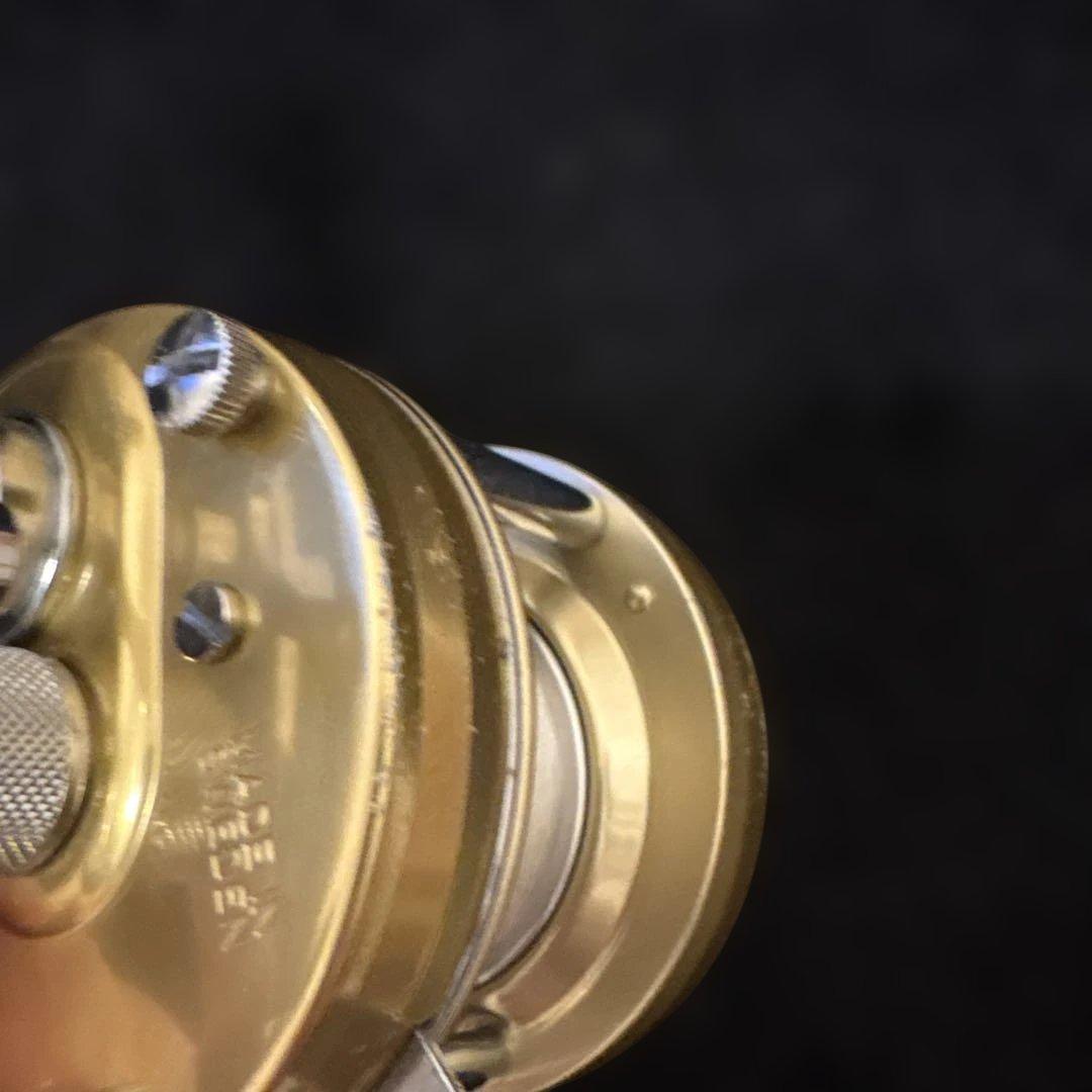 Ambassadeur 4501C ベイトリール ゴールド　左巻き　90年代希少