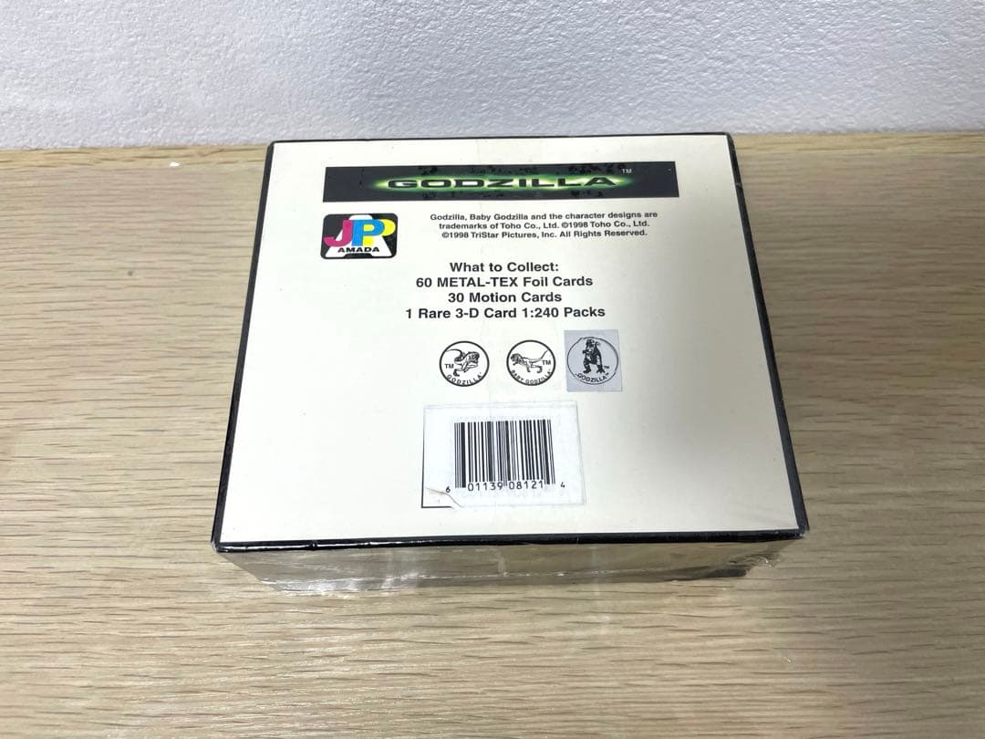 1998年 ゴジラ ザ・ムービー プレミアムトレーディングカード シュリンク付き