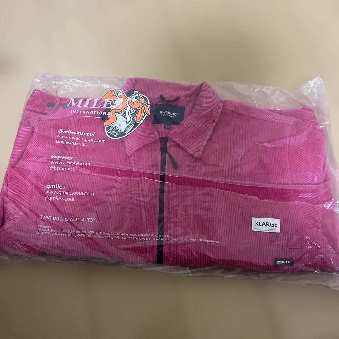 新品未使用品 ビエスラビット スノボ ウェア ジャケット コーデロイ ピンク
