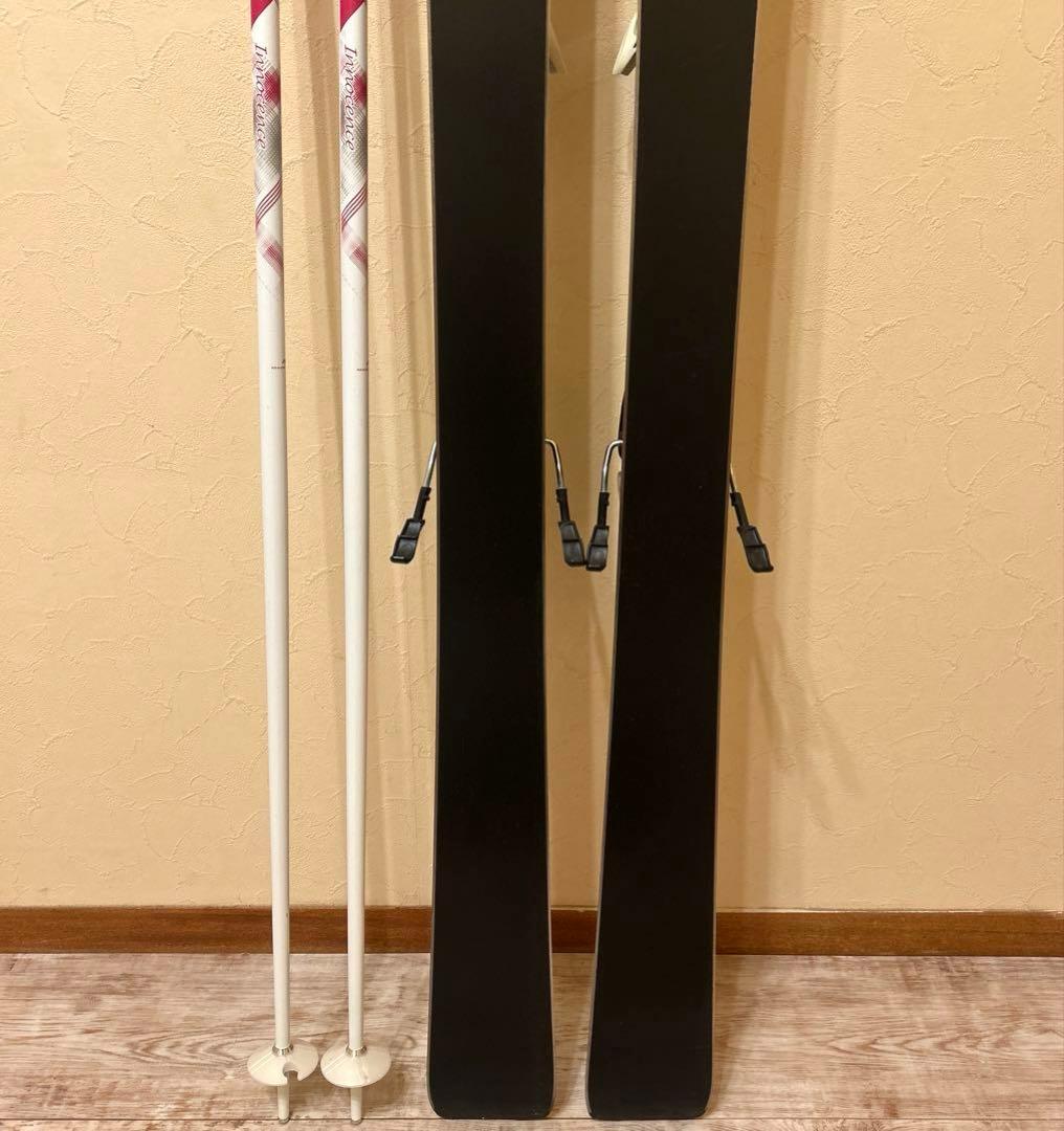 【yuki】カービングスキーセット　スキー板152㎝　ブーツ25.5㎝