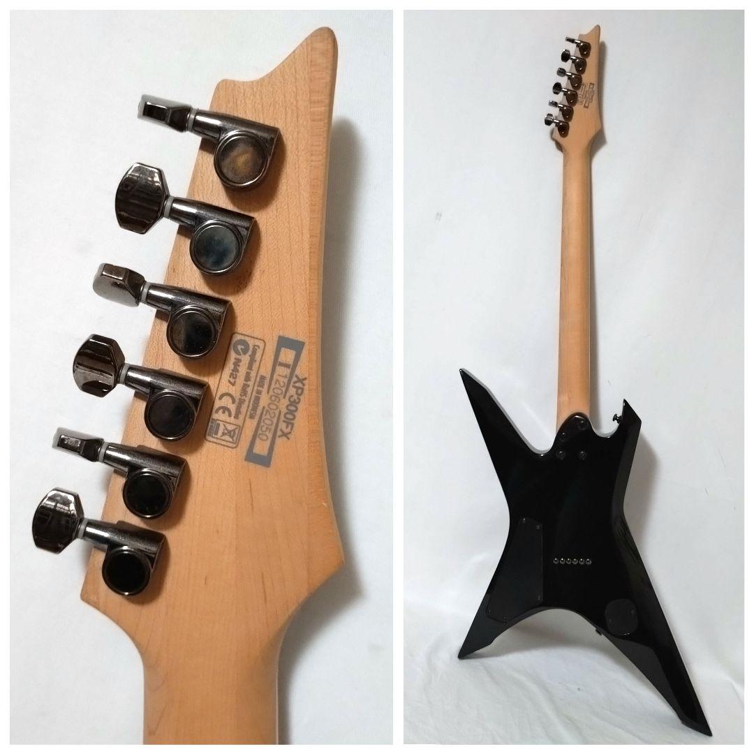 美品　Ibanez　XP300FX　変形ギター　アイバニーズ　専用ケース付き