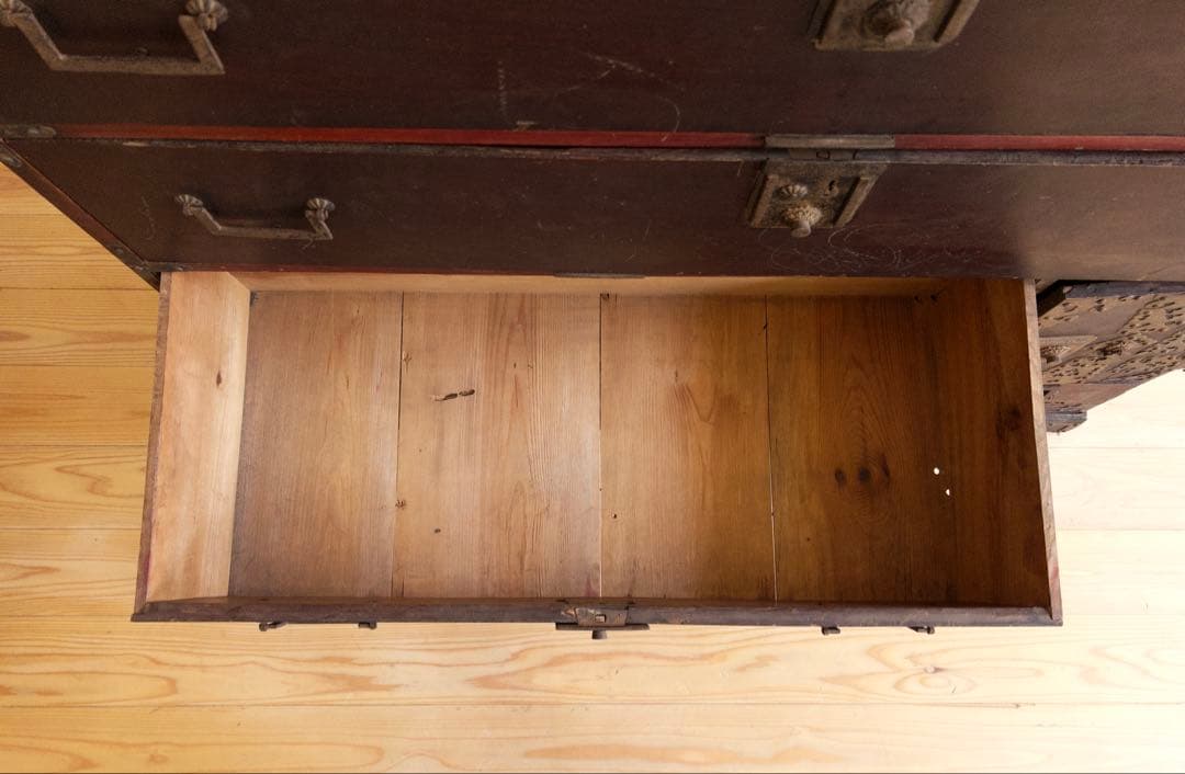 和箪笥　チェスト　M057　古道具　古家具　ビンテージ　アンティーク　レトロ