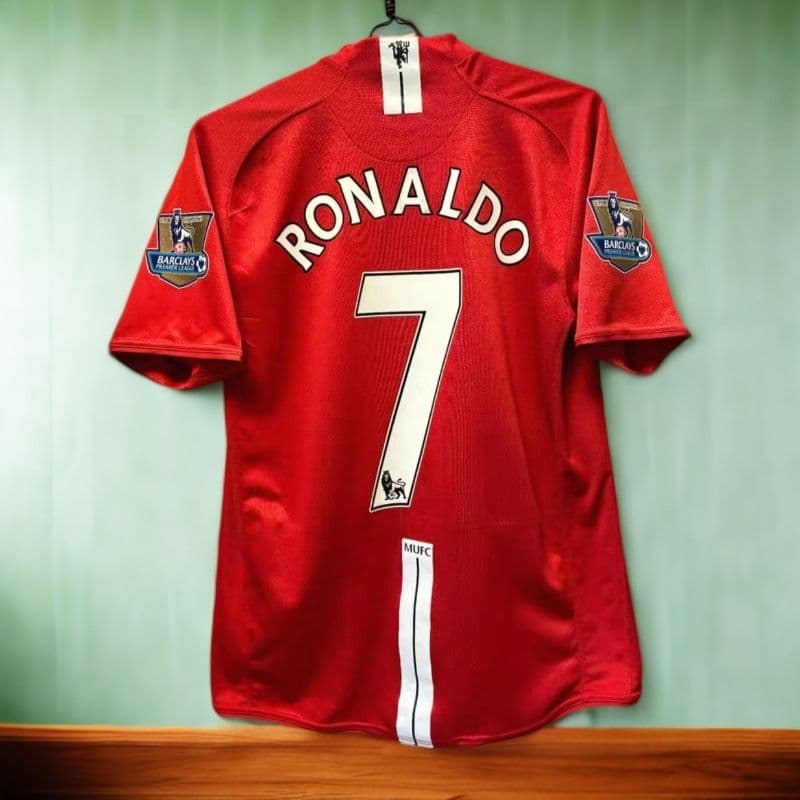 07-08 マンチェスター・ユナイテッド 半袖 シャツ RONALDO 7番