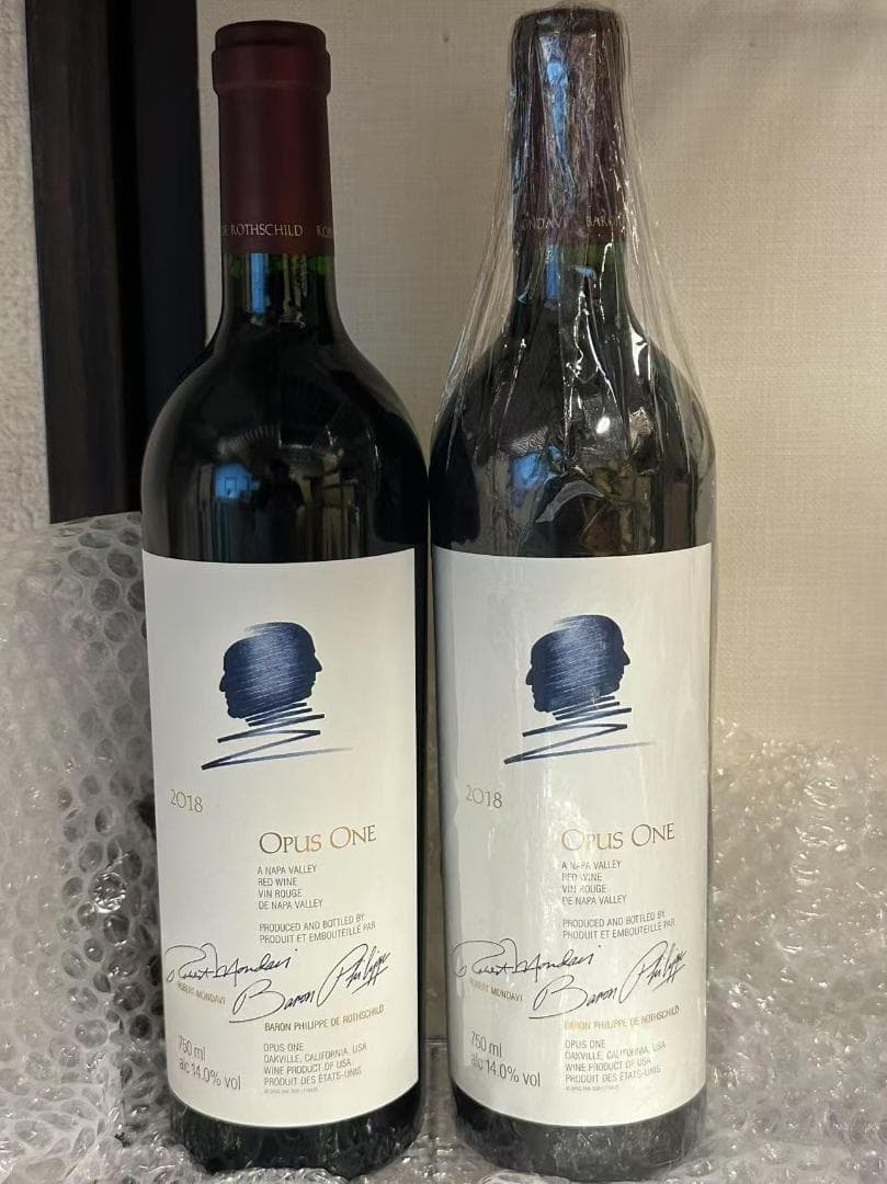 2018年 Opus One カリフォルニア 750ml 2本セット