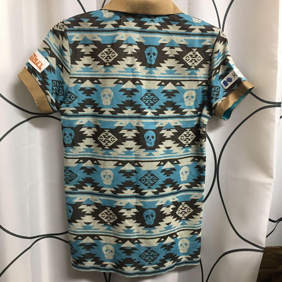 激レア　貴重　マークアンドロナ　支給　ポロシャツ　ネイティブ柄　Sサイズ