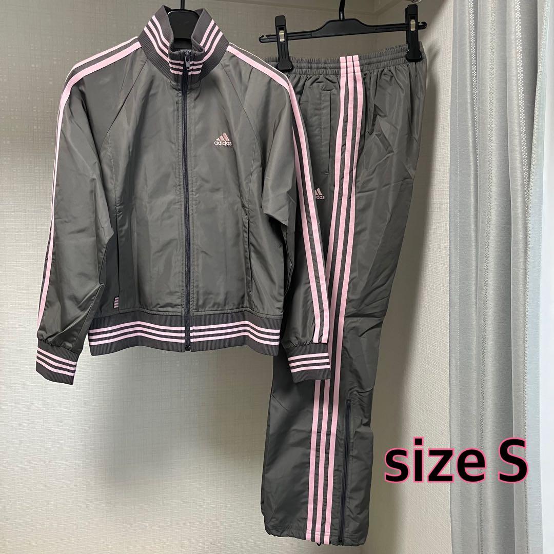 【美品】adidas アディダス　セットアップ　上下セット　裏メッシュ　Ｓ