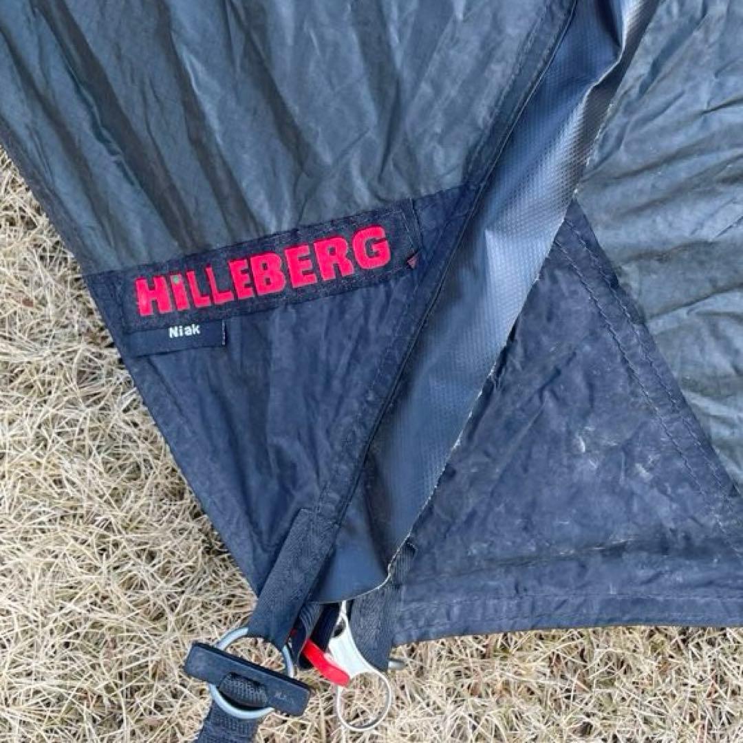 HILLEBERG NIAK 1.5 グリーン　フットプリント付き