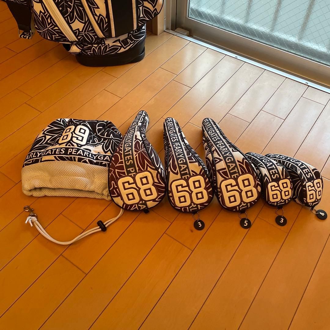 [パーリーゲイツ]キャディバック&ヘッドカバー