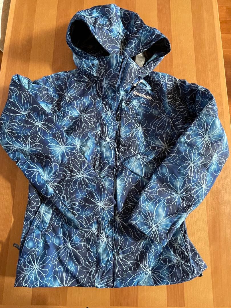 ゴールドウイン SASHIKO FLOWER スキーウェア上下セット　サイズXL