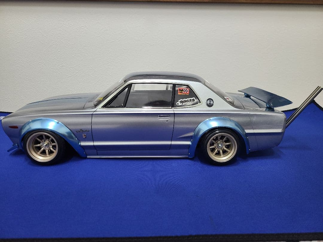 ラジコンボディ　ABCホビー　ハコスカ角目　　バリバリカスタム