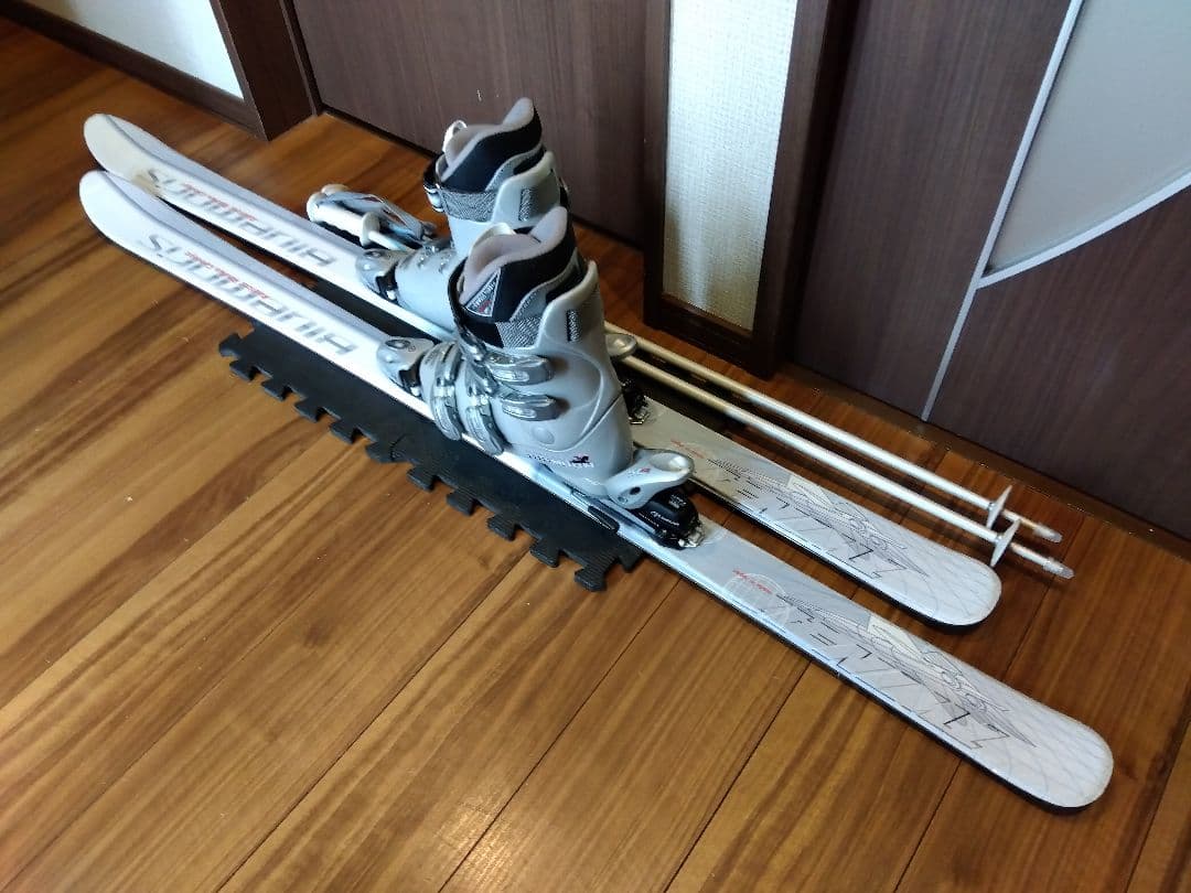 お買い得‼️Bluemoris 学生・女性用/スキーセット・メンテ・WAX済み✔