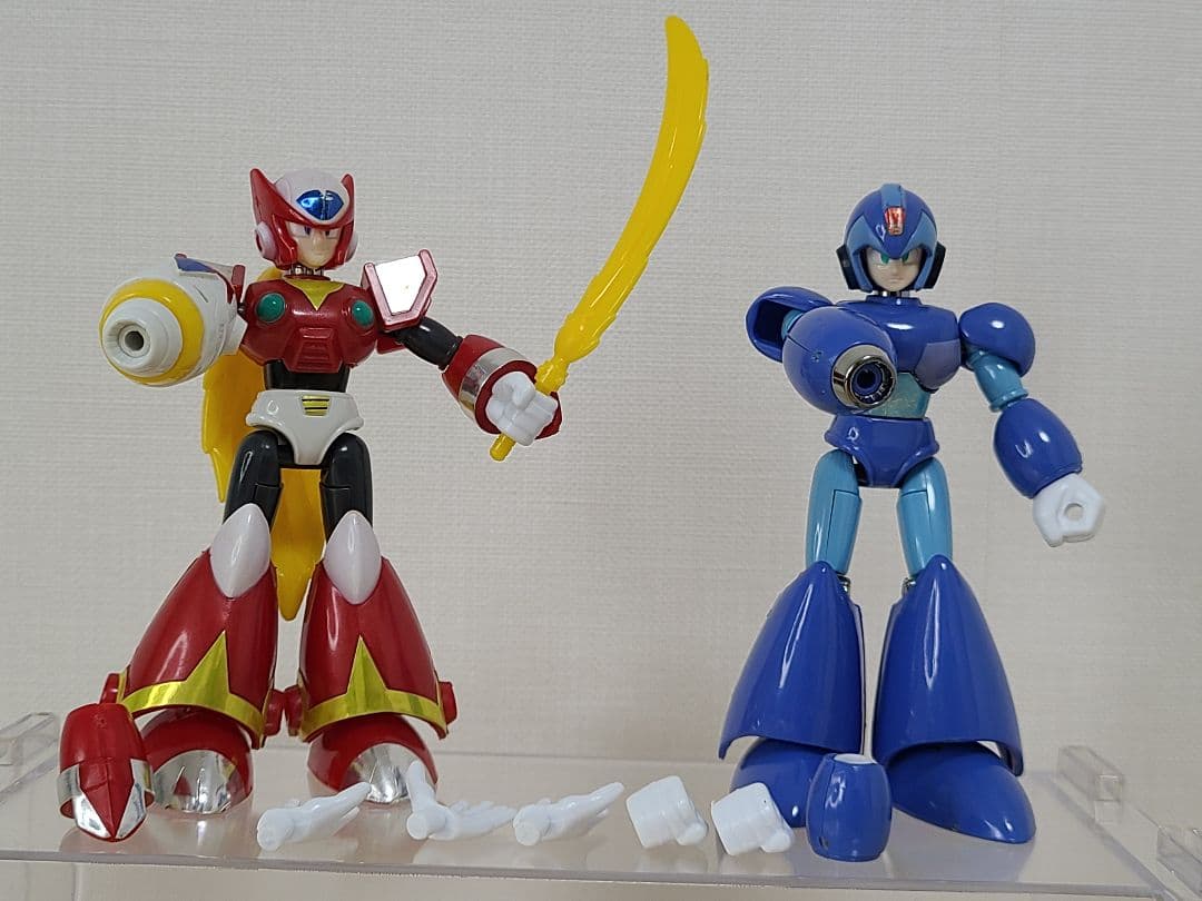【中古】ロックマンX メガアーマーシリーズ 　X ゼロ 2体セット