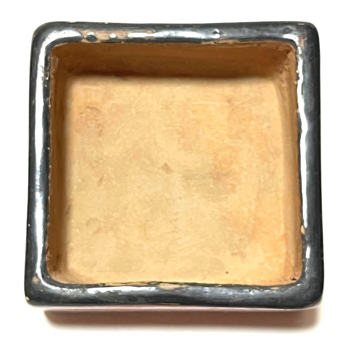 ■希少■メキシコ・トナラ陶器箱■ヴィンテージ・トナラ焼き・Mexico・小物入れ