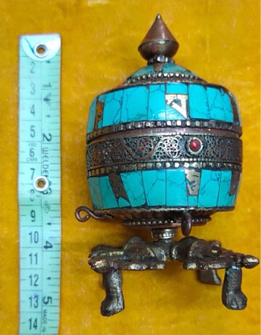 マニ車　とっても素敵なマニグルマ　置型式 様子見品9   ※大幅値下げ予定