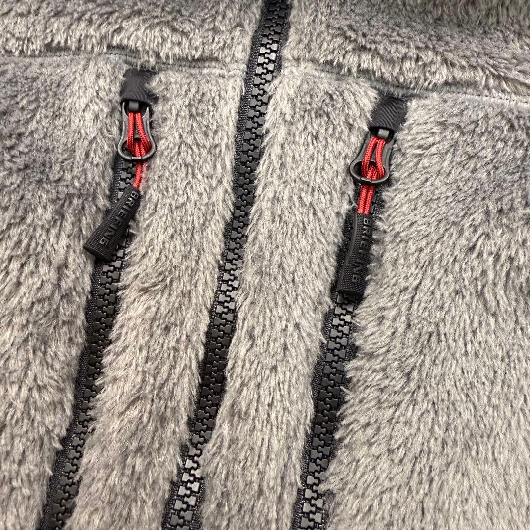 極美品✨BRIEFING フリースベスト ゴルフ GOLF メンズ XL グレー