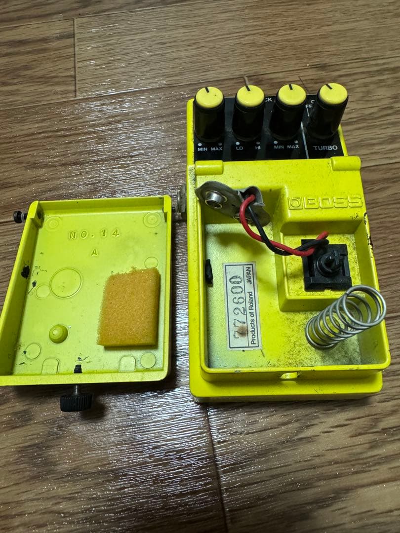 ギター BOSS OD-2 Turbo Over Drive 772600 JAPAN