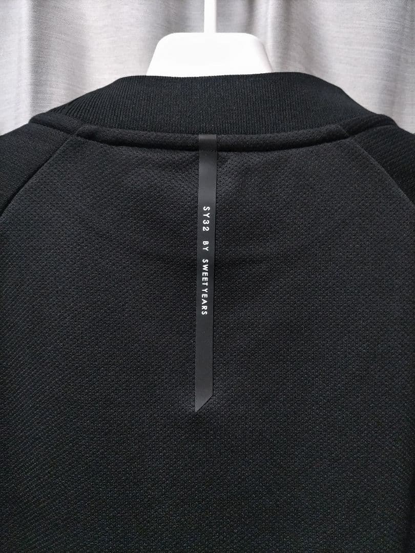 新品　SY32ゴルフ スウェット　黒