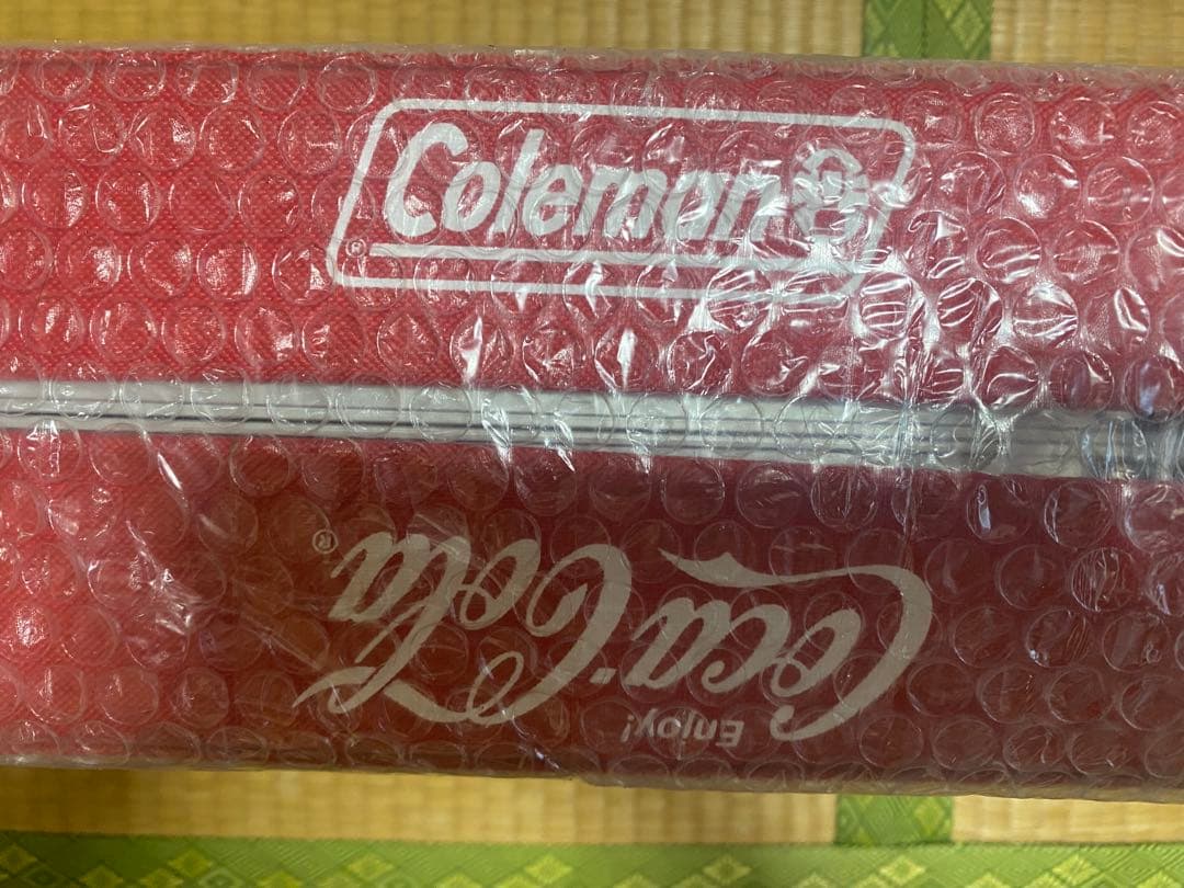 コカコーラ　コールマン　テーブル＆チェアセット　キャンプ用品　アウトドア　未使用