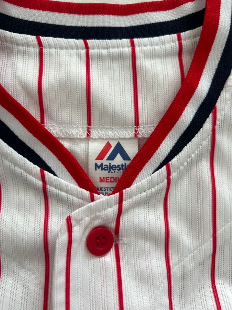 川端慎吾　東京ヤクルトスワローズ　ホーム　レプリカユニフォーム Mサイズ