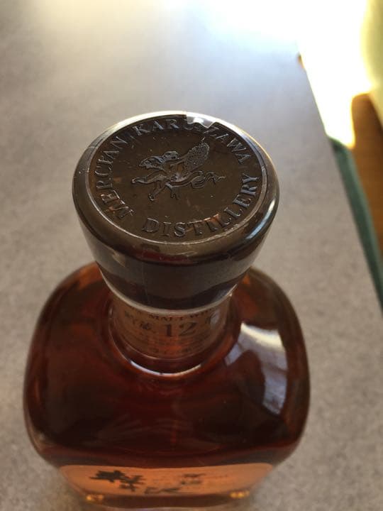 モルトウイスキー　軽井沢　貯蔵12年　100%未開栓