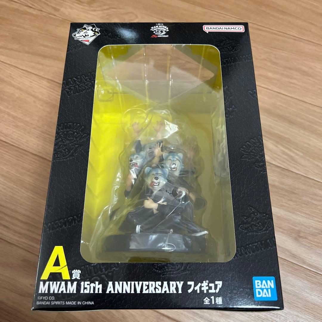 一番くじ　MAN WITH A MISSION 15th A賞　フィギュア